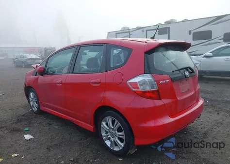 2010 Honda Fit Sport из США, поврежденный, VIN JHMGE8H49AC026357